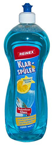 REINEX Klarspüler 1000 ml 1l Geschirrspülmaschine Küchenreiniger Geschirr Glanz