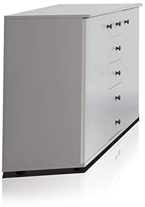 Wimex Kommode/ Kombikommode Chalet, 2 Türen, 5 Schubladen, (B/H/T) 130 x 82 x 38 cm, Weiß