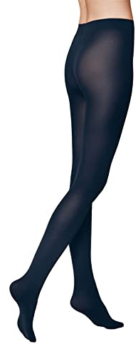 KUNERT Damen Strumpfhosen Velvet 80 blickdicht matt 80 DEN Marine 0880 42-44