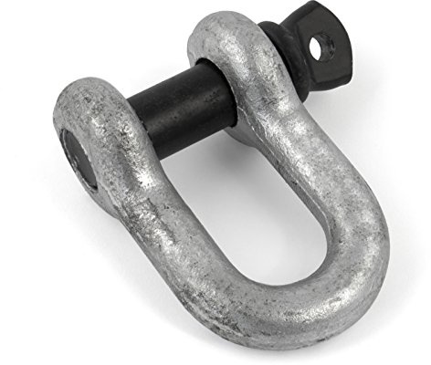 [DQ de PP] cuchillp Grillete recto con ojo pernos 2T 10 unidades – Conector scha Asco rundschäkel galvanizado nuevo top