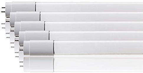 Lot de 5 ZoneLED SET - 150cm Tube LED - T8 G13-22W (remplace le tube à gaz 58W) -Blanc 6400K -2000 lm - Angle de faisceau de 160°