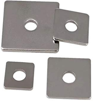 BOZONLI Rondella Quadrata, Rondelle piatte in Acciaio Inossidabile per Viti e Bulloni Metrici, M4×16×1,50 pcs