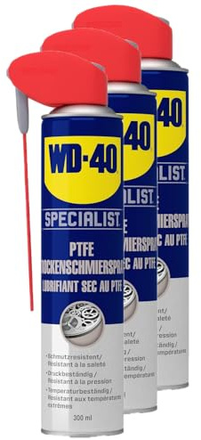 WD-40 Specialist Trockenschmierspray Smart Straw 3x300ml
