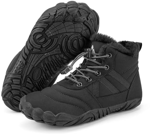 Mishansha Enfant Chaussure Hiver Fourrée Chaude Bottine 25-36 EU | Bottines d'hiver, Extérieur, Marcher, Mois Froids, Fourrure, Chaudes, Facile à Enfiler