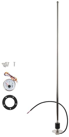 A ABSOPRO Kit De Unidad De Combustible Y Medidor De 850mm 33.5 Para Tanque De Combustible De Barco Sensor De Nivel
