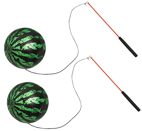 BESTonZON 1 Paar Gymnastikball Kleiner Hüpfball Hüpfball Sport-hüpfball Trainingsball Fitnessball Hüpfendes Ballspielzeug Übungs-hüpfball Hüpfballspielzeug Hilfskugel PVC