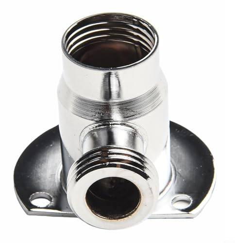 Grifo de baño expuesto Válvula mezcladora termostática Sistema de ducha al aire libre G1/2 IPS Adaptador de codo de 90 grados Brida de montaje en pared