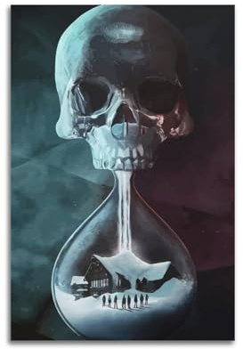 VBHEJRNE Poster decorativo da parete con videogiochi Until Dawn, stampa artistica su tela, poster decorativo moderno per camera da letto, per camera da letto, 20 x 30 cm