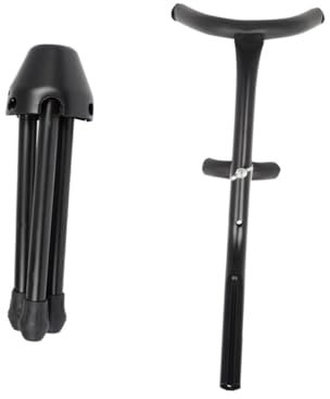 VINTORKY Saxophonständer Klappbar Halterung für Altsaxophon Stabil und Robuste Konstruktion für Zuhause und Musikunterricht Platzsparend und Praktisch Hochwertiges