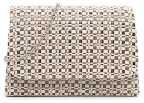 Tamaris Clutch TAS Amalia Woven 34324 Damen Handtaschen Mustermix cognac 700