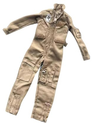 DXEHSEUY Figuras de acción 1:6, uniforme de aviación, accesorios de cosplay, ropa de muñeca femenina