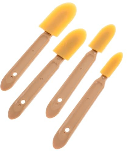 Zerodeko 4 Piezas Herramienta para Relleno de Juntas de Goma Espátula de Silicona de Calafateo Diseño, Material Abs y Goma para Cocina y Baño