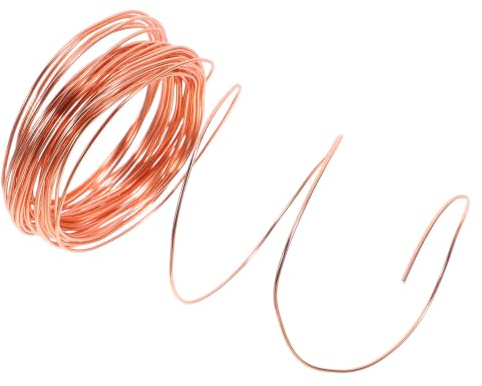 Toyvian Fil de Bonsaï Aluminium Flexible 1,5mm X 10m pour Palissage et Positionnement des Branches, pour Projets de Bonsaïs D'intérieur et Arbres D'extérieur