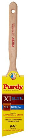 Purdy 144152520 XL Elite Glide Chinex/polyesterborste vinkelband, trä, 5 cm