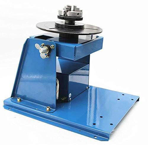 Hanchen - Posizionatore di saldatura, 10 kg/5 kg, MIG TIG, per tavolo girevole 0 – 90 º 2 – 20 giri/min, 80 mm Chuck CE