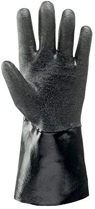 GUANTO FICUS 348110 NEOPRENE NERO TAGLIA 11 GUANTI LAVORO CARCIOFI FICHI D'INDIA