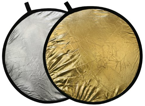 FOTGA 43 2in1 Licht Faltreflektoren Set - 110cm Gold & Silber