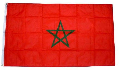 Fahne/Flagge Marokko 60 x 90 cm