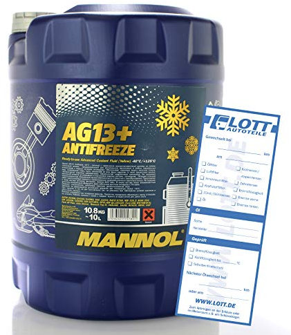MANNOL Antifreeze AG13+ (-40) Advanced 10 L