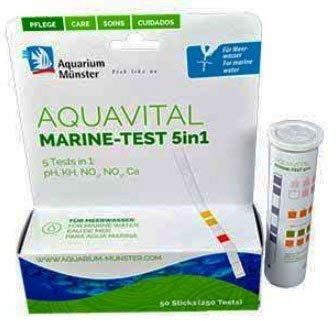 Aquavital Marine-Test 5in1 Teststreifen für Aquarien