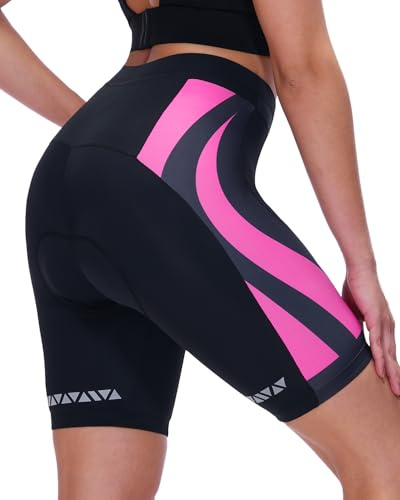 Sportneer Kvinnor vadderade cykelshorts 4D Vaddering cykel cykelshorts för kvinnor M