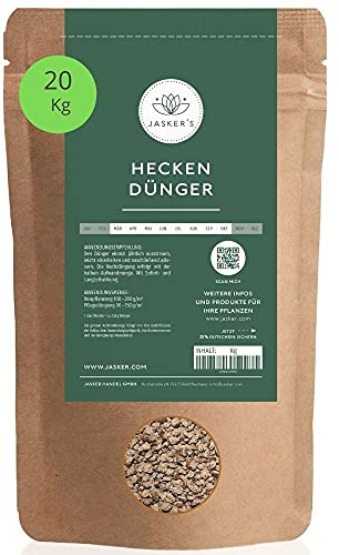 Langzeit Heckendünger für immergrüne Hecke 20 Kg - geeignet für Liguster - Hainbuchen - Thuja