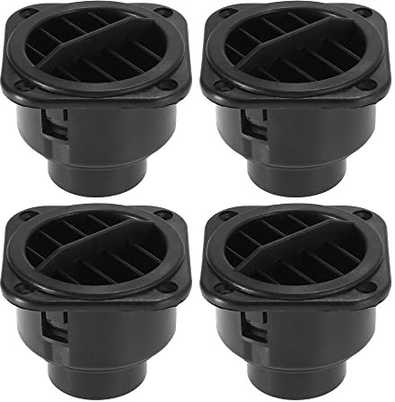 X AUTOHAUX 4 Stück Auto Heizung Klimaanlage Kanal Warmluftauslass Auslass 42mm