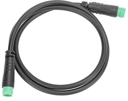 VGEBY Fahrradcomputer-Verlängerungskabel, Elektrisches Fahrrad-Display-Verlängerungskabel Wasserdichter Elektrischer Fahrradcomputer 5-poliges Verlängerungskabel für Bafang