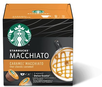 Starbucks - Caramel Macchiato par Nescafé Dolce Gusto - 3 x 12 dosettes