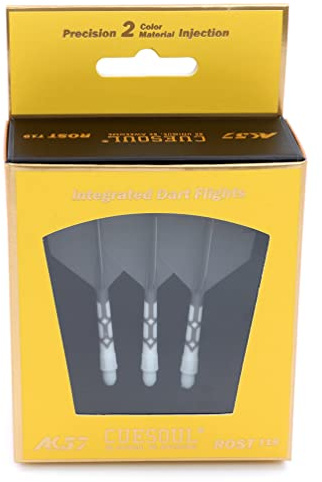 CUESOUL ROST T19 Integrierter Dartschaft und Flights Big Wing Shape, 3er-Set