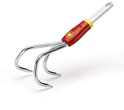 Outils Wolf, Griffe de Jardin 3 Dents Multi-Star, BAM Multicolore 12 x 12 x 19 cm Version Amazon Exclusive