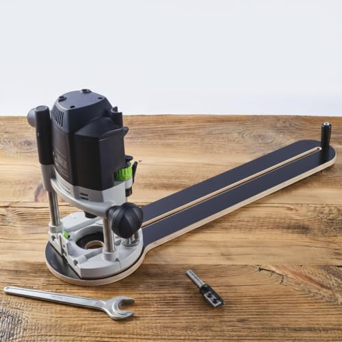 Fräszirkel Kreisschneider passend für Festool Oberfräse OF1010 1400 2200 MaKoen mm Skala