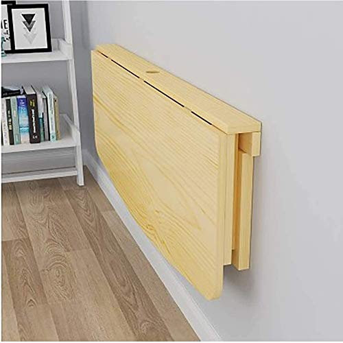 asdchZen An Der Wand Montierter, Schwebender, Klappbarer Computertisch, Esstisch, Kleiner Klapptisch, Robust, Perfekte Ergänzung Für Waschküche/Zuhause (120 X 50 Cm/48 X 20 Zoll)