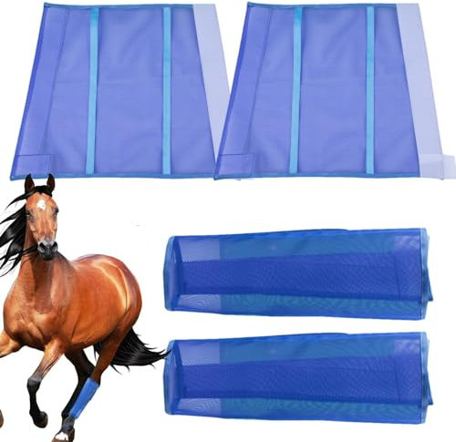 -Fliegen-Leggings, Fliegen-Stiefel | Wiederverwendbare Pferdegamaschen | Fliegenstiefel, Fliegenstiefel für, minimiert die Ermüdung der Beine und reduziert das Stampfen