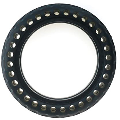 VBPBHFFNMW Roller Skateboard Reifen Feste Loch Reifen Stoßdämpfer Festreifen Dämpfung Gummi Reifen Utility 8,5 Zoll Reifen Rollerteile und Zubehör