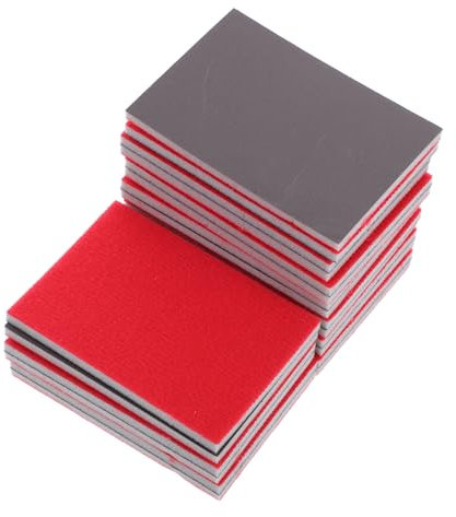 BELLIFFY 20pcs Flexible Sanding Pads Ultra-fine Sandpaper for Automotive Sanding Blocks