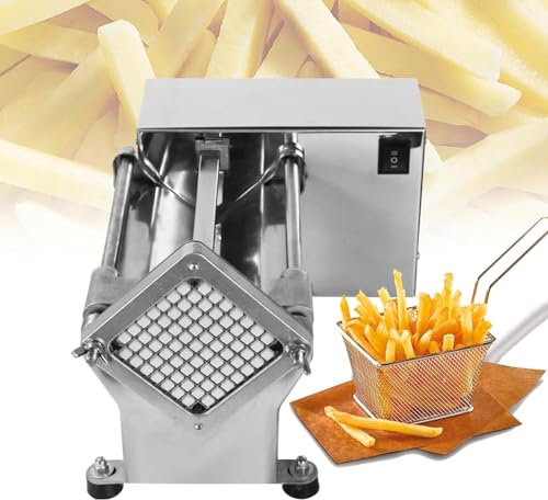 Coupe-frites électrique professionnel à 3 lames, coupe-pommes de terre, carottes, concombres, pour usage domestique et commercial