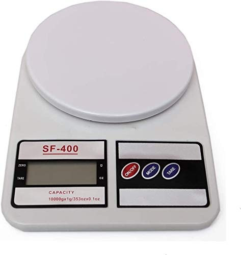LoiYtrd Bilance elettroniche da Cucina 10kg Digital Electronic Kitchen o Ufficio spese di spedizione, pesa Fino a 10 kg Bilance digitali Portatili
