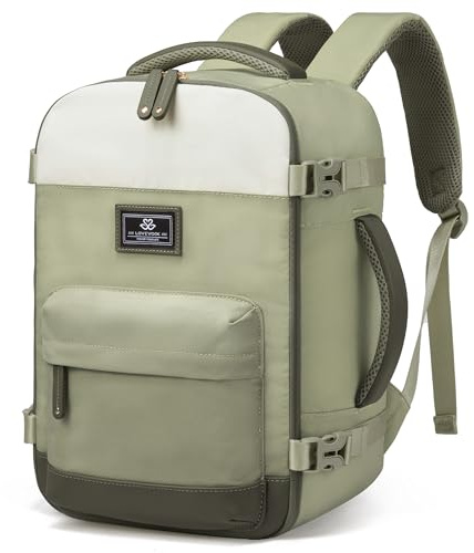 LOVEVOOK Handgepäck Rucksack Ryanair 40x30x20, Klein Reiserucksack Flugzeug Damen, 20L Travel Backpack, Carry On Luggage für Eurowings Wizz Reise