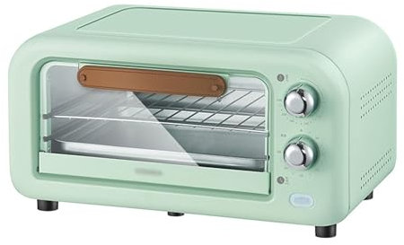 MZBDYYF Catering Countertop Convection Oven,Electric Oven, Multipurpose Snack Toaster Oven For Home Restaurant, 12L Small Oven, Mini Multi-Functioning Retro Toaster Oven
