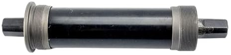 YATINGZHANG Movimento Centrale Perno Quadro 100/155 e 120/167 Foro Quadrato Bici ASSE Moto da Neve Movimento Centrale(120 167 Black)