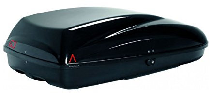 G3 Box Auto PORTATUTTO da Tetto Helios 320 Nero Lucido - Baule Portapacchi