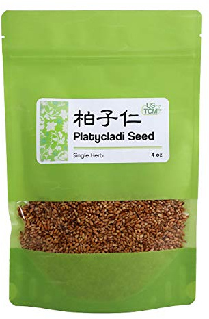 NEW PACKAGING Platycladi Seed Bo Zi Ren 柏子仁 4 oz