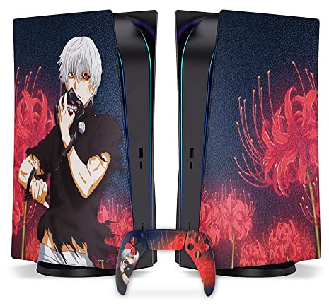 BCB Controllers Cover Plates for PS-5 Digital Console & Custom Wireless Controller Compatible with PlayStation 5 Console, Made in USA by Permanent Hydro-dip Printing