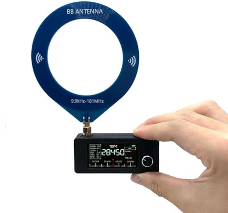 Radio SI4732, radio de poche 0,5–108 MHz, batterie 800 mAh, petit récepteur radio portable pleine bande, pour le camping, la randonnée ou une utilisation quotidienne