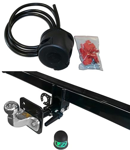 ENGLISH LISTING Detachable Flange Towbar+7P Universal Wiring For Jeep GLADIATOR 10/19-