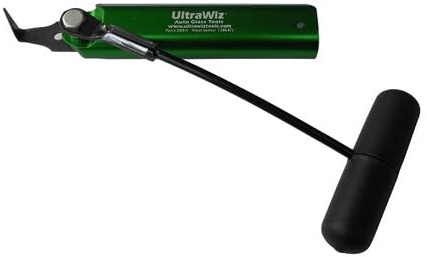 ULTRAWIZ GLASS CUTTING OUT TOOL ULTRATHIN HANDLE (22 x 32mm) QUICK RELEASE LEVER KNIFE