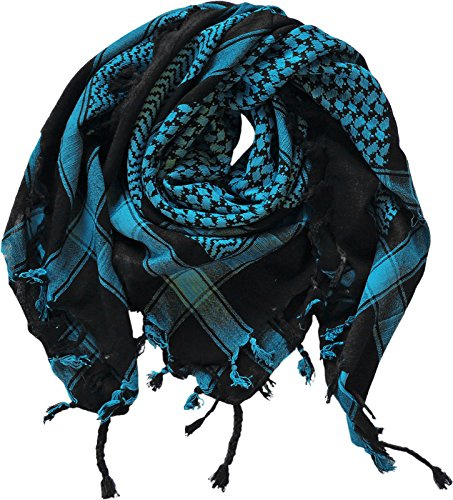 Harrys-Collection PLO Pali Tuch Schal in 20 Farben 100% Baumwolle dick