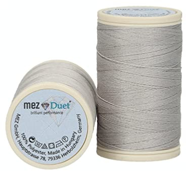 MEZ Duet Stärke 100 4646100-02002 beige Nähgarn, 100 % Polyester, 200m