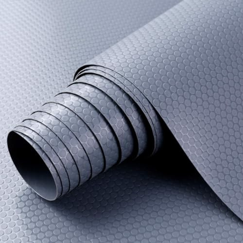 WochiTV Drawer Liners,30cmx200cm Non Adhesive Shelf Liner,Dark grey | EVA,Waterproof & Oil-Proof,BPA Free,Refrigerator Mats for Kitchen Cabinet, Cupboard, Shoe Rack, Closet, Cupboard